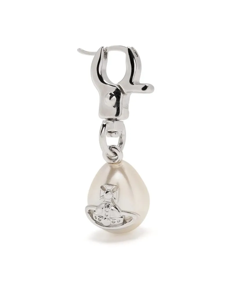 Vivienne Westwood Man. Claude Single Earring Silber