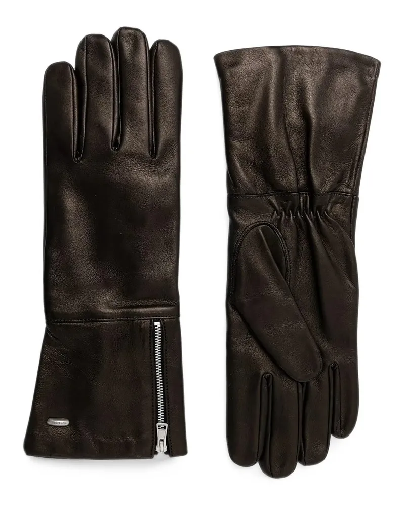 Our Legacy Zipped Glove Schwarz