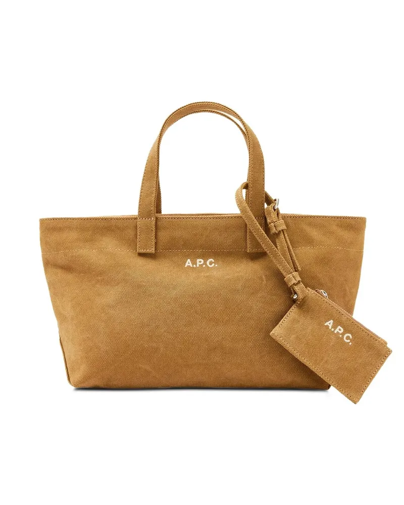 A.P.C. le Drummer Toile Small Beige