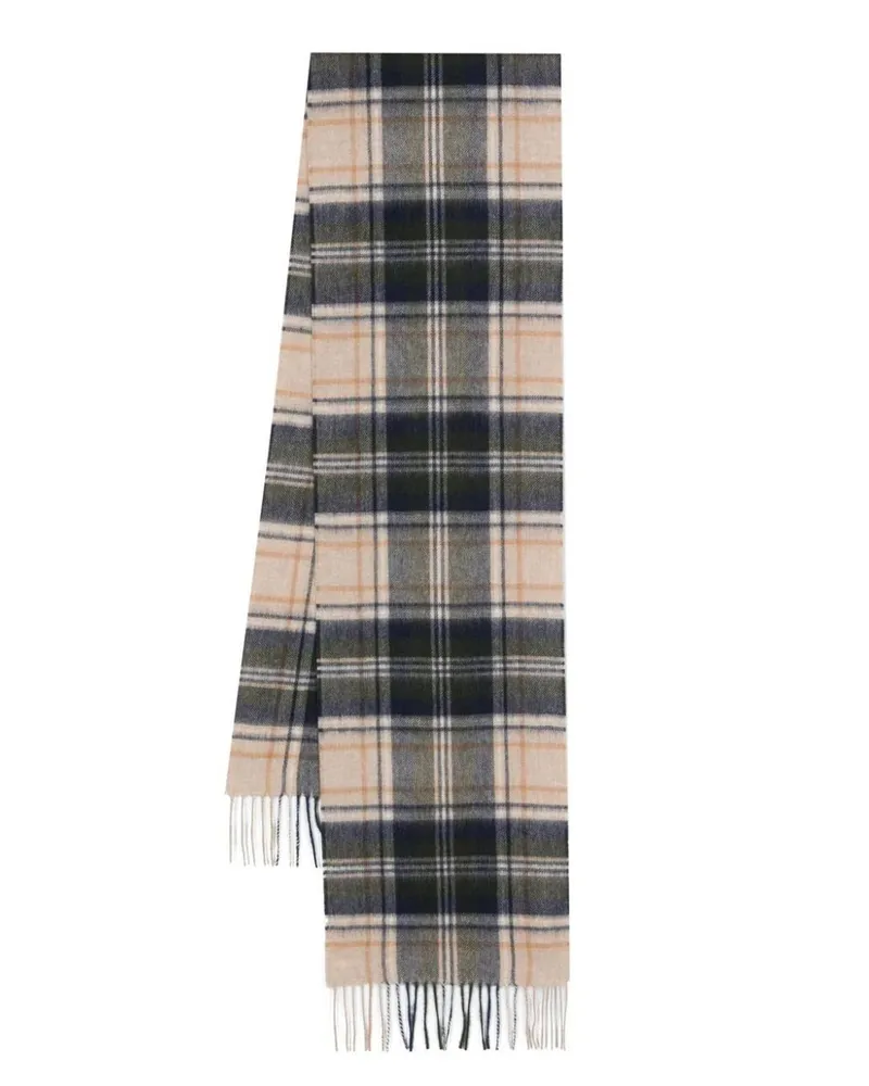 Barbour New Check Tartan Scarf Mehrfarbig