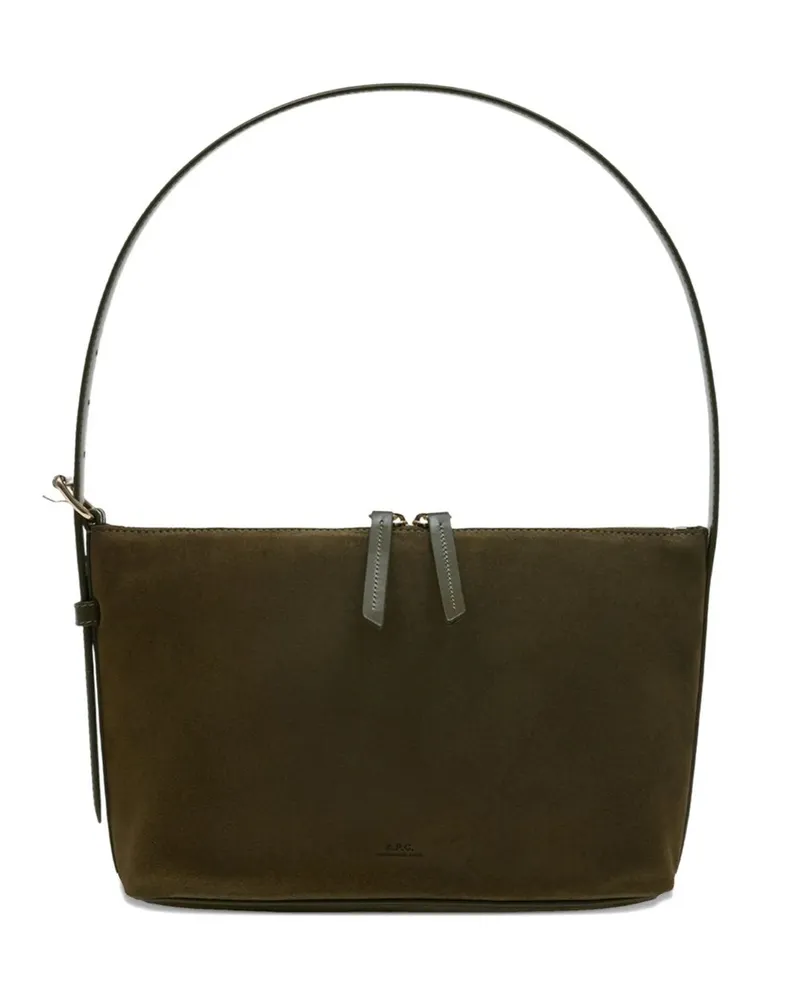 A.P.C. Sac Vera Shoulder Grün