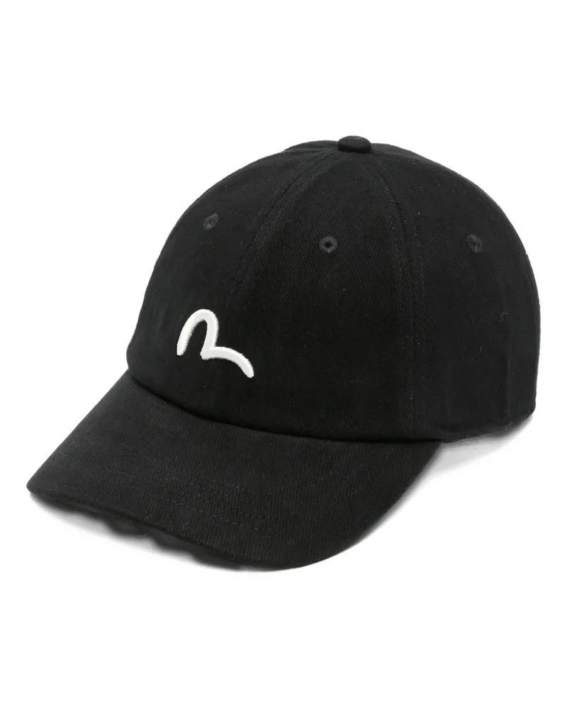 Evisu ht Cap w Seagull Print Schwarz