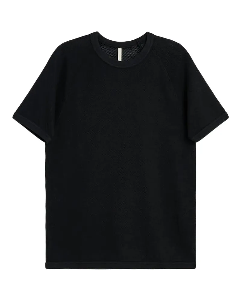 Sunflower Mesh Raglan Tee Schwarz