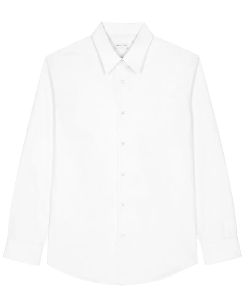 Dries van Noten Caper 4314 M.w.shirt 020700.4314 Weiß