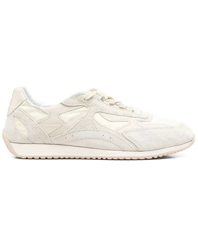 D.A.T.E. Fuga Low Ballerina Weiß