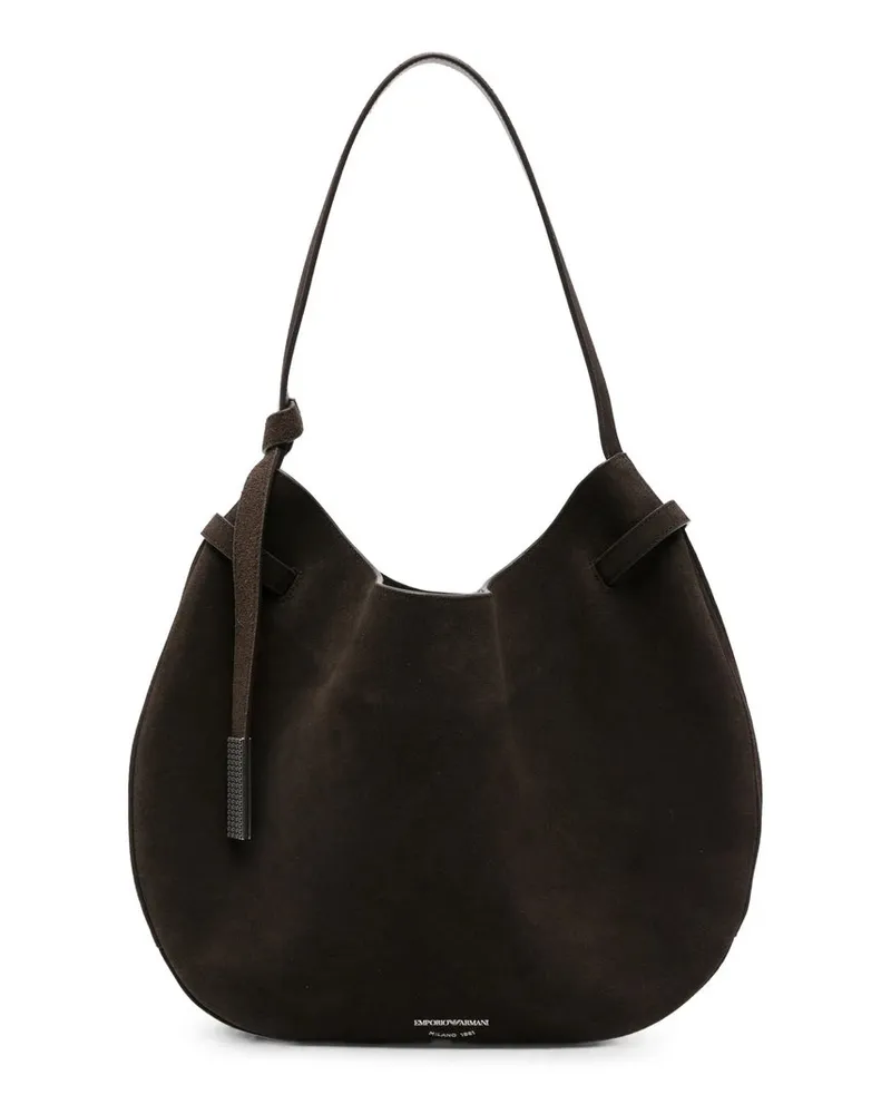 Emporio Armani Shoulder Bag Braun