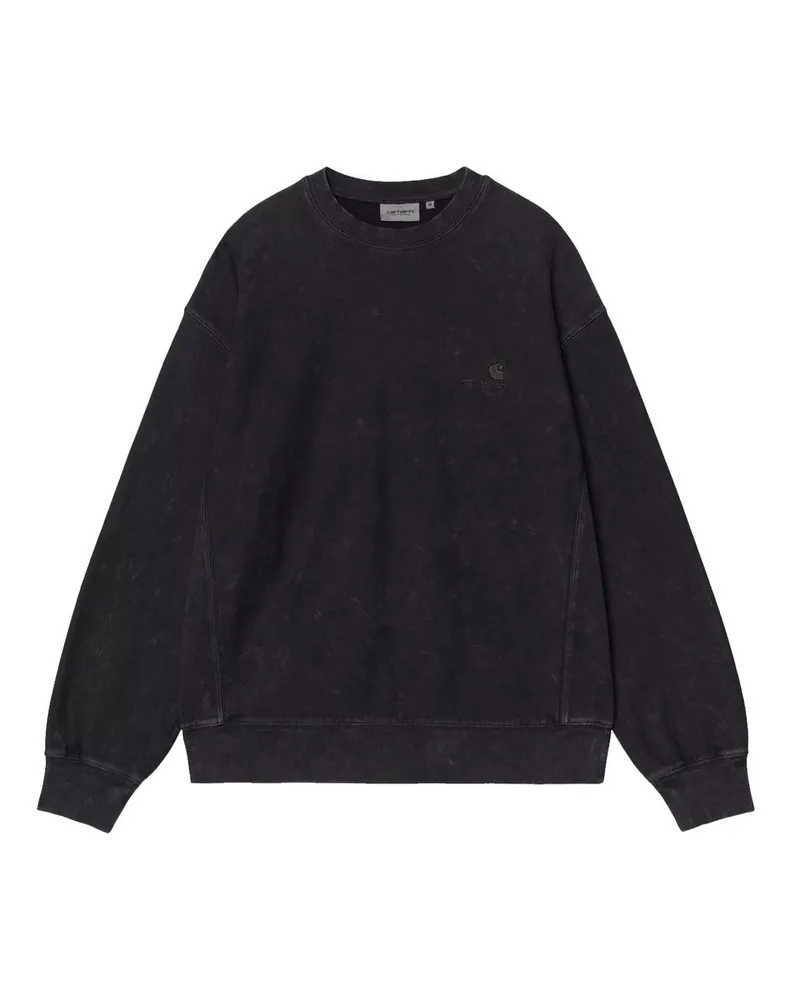 Carhartt WIP Lambert Polo Sweat Schwarz