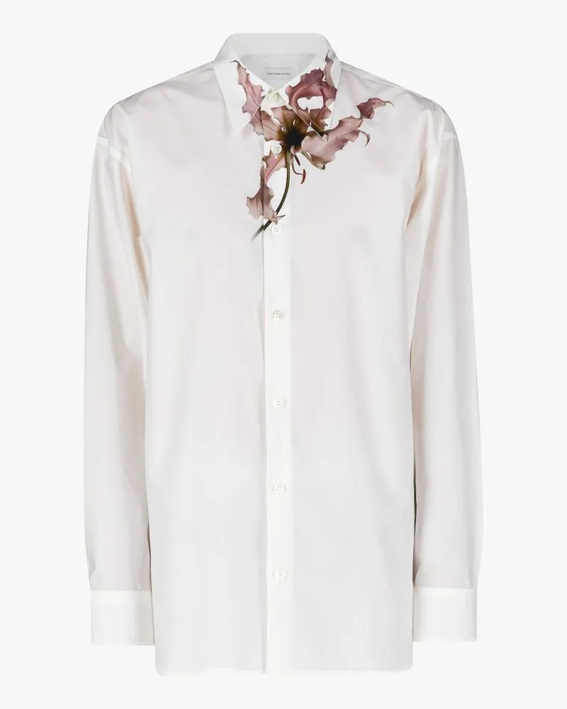 Dries van Noten 00900 Croom 2008 M.w.shirt Rose