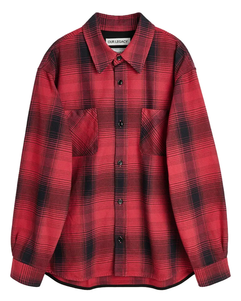 Our Legacy Whoppin Shirt M4262wbc Rot