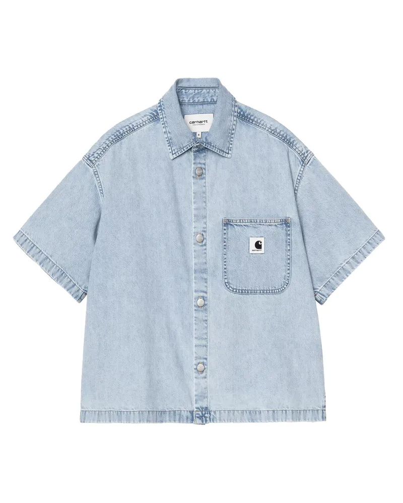 Carhartt WIP Lovilia Shirt Denim Blau