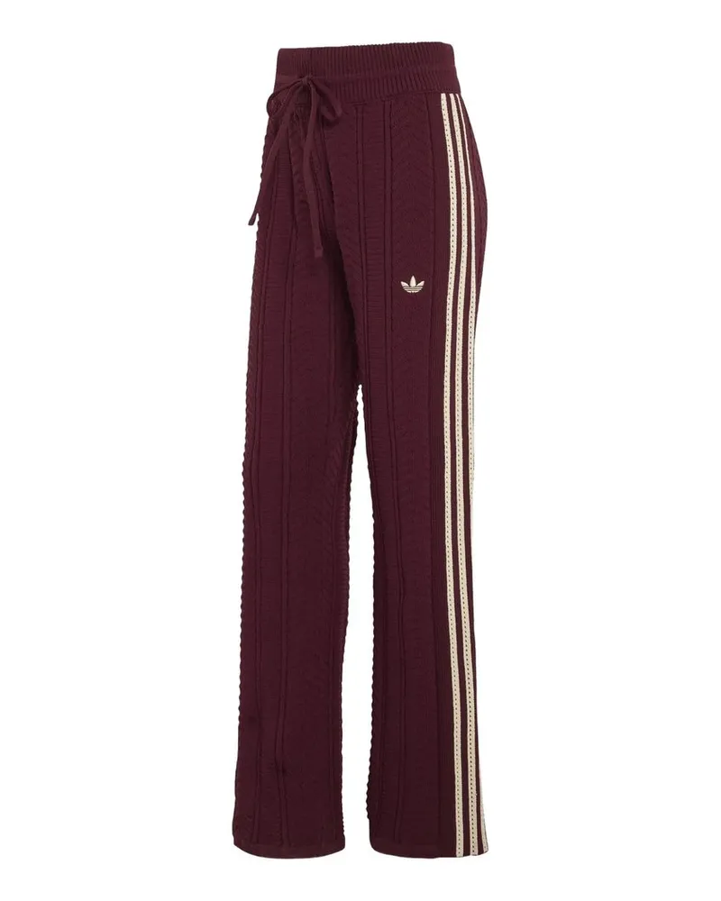 adidas Sst Wide Leg Track Pants Braun