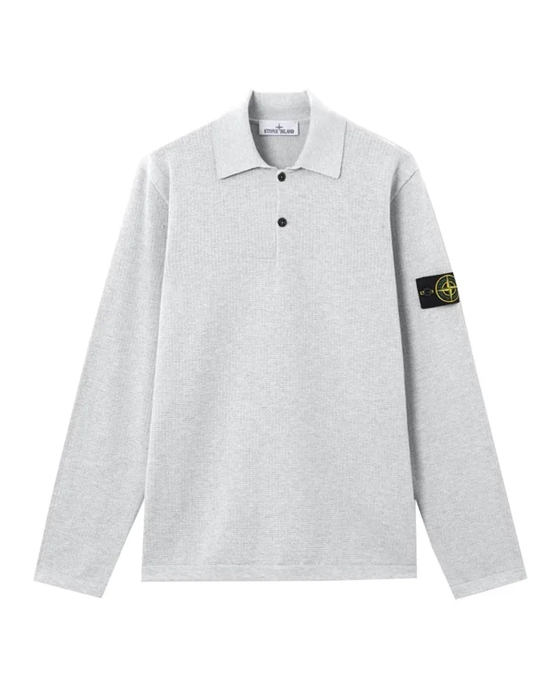 Stone Island ls Polo Grigio Grau