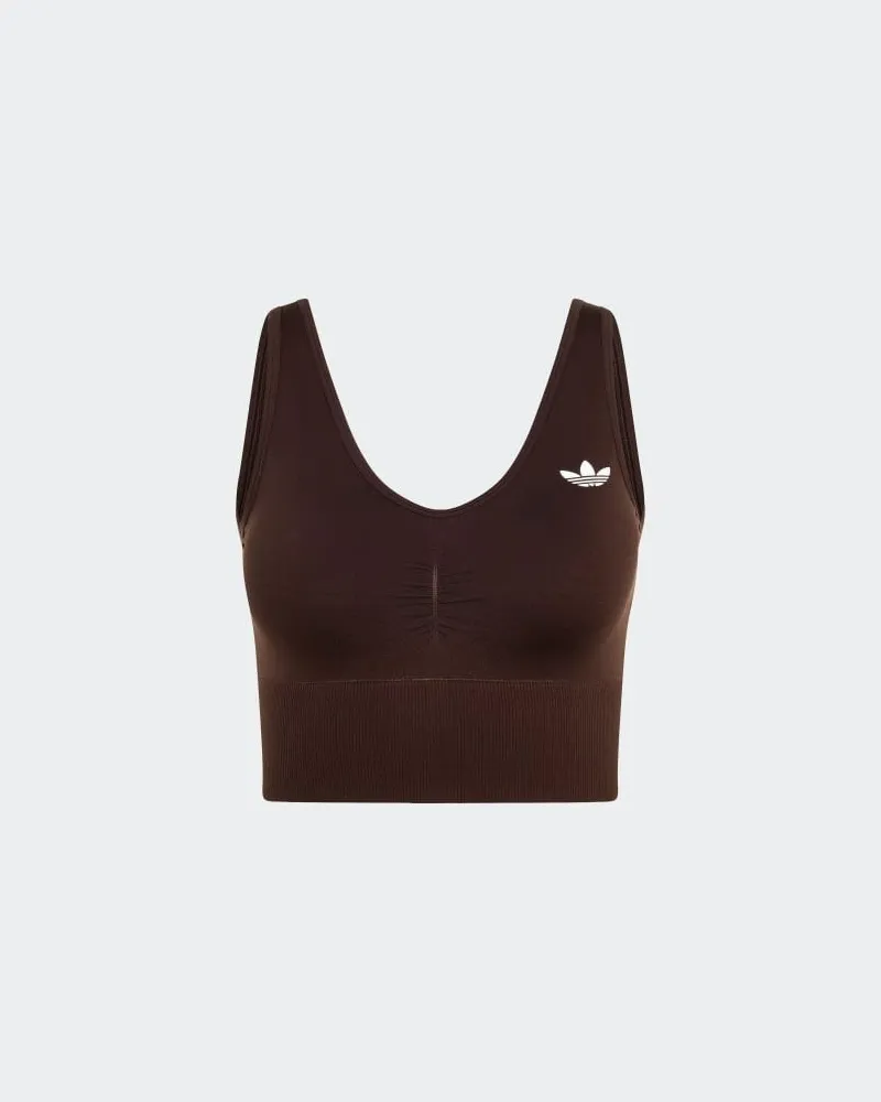adidas Seamless Bralet Schwarz