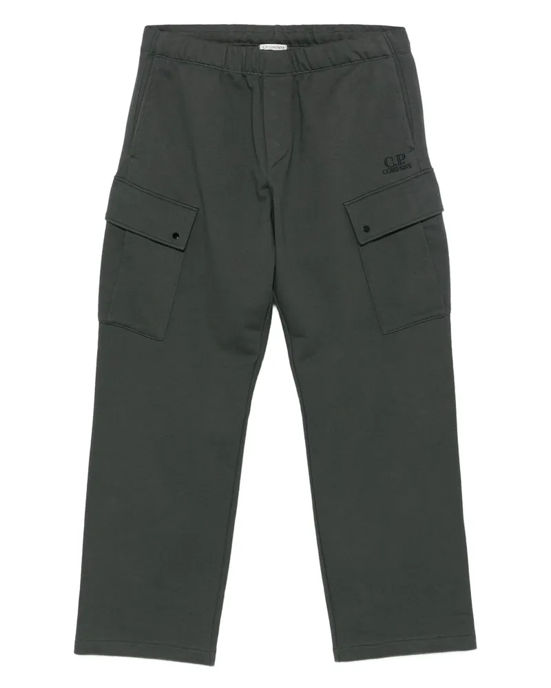 C.P. Company Sweatpants Cargo Pant in Diagonal Raised Fleece Mehrfarbig