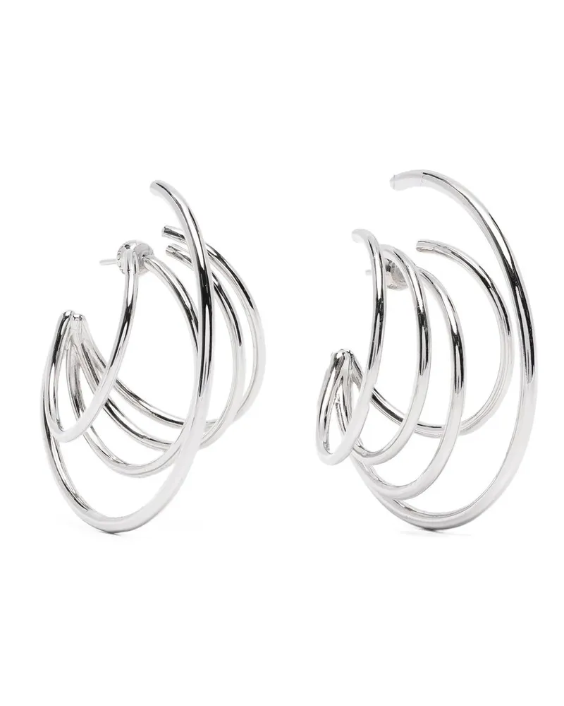 PANCONESI Orbit Earrings Large Silber