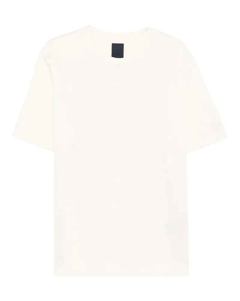 JUUN.J Robot Cartoon Loose Fit Short Sleeve Weiß