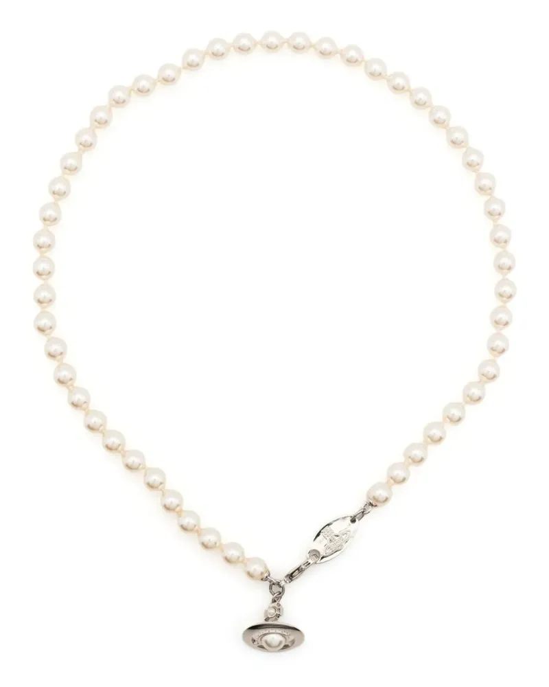 Vivienne Westwood Simonetta Pearl Necklace Weiß