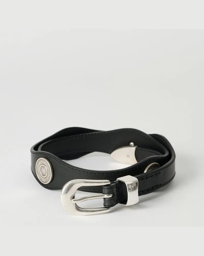 Our Legacy Wave Belt Schwarz