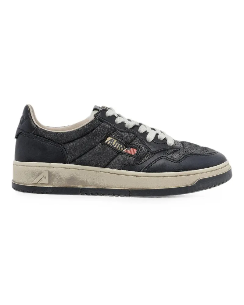 AUTRY Sup Vint Low Man Leat/padded Schwarz