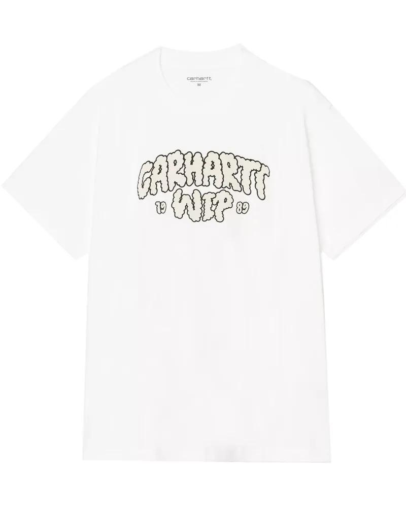 Carhartt WIP Cloud Script T-shirt Weiß