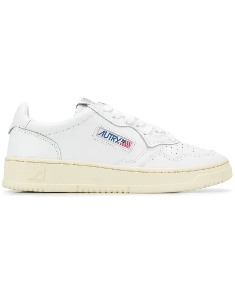 AUTRY 01 Low Damen Sneakers Leat/leat Weiß