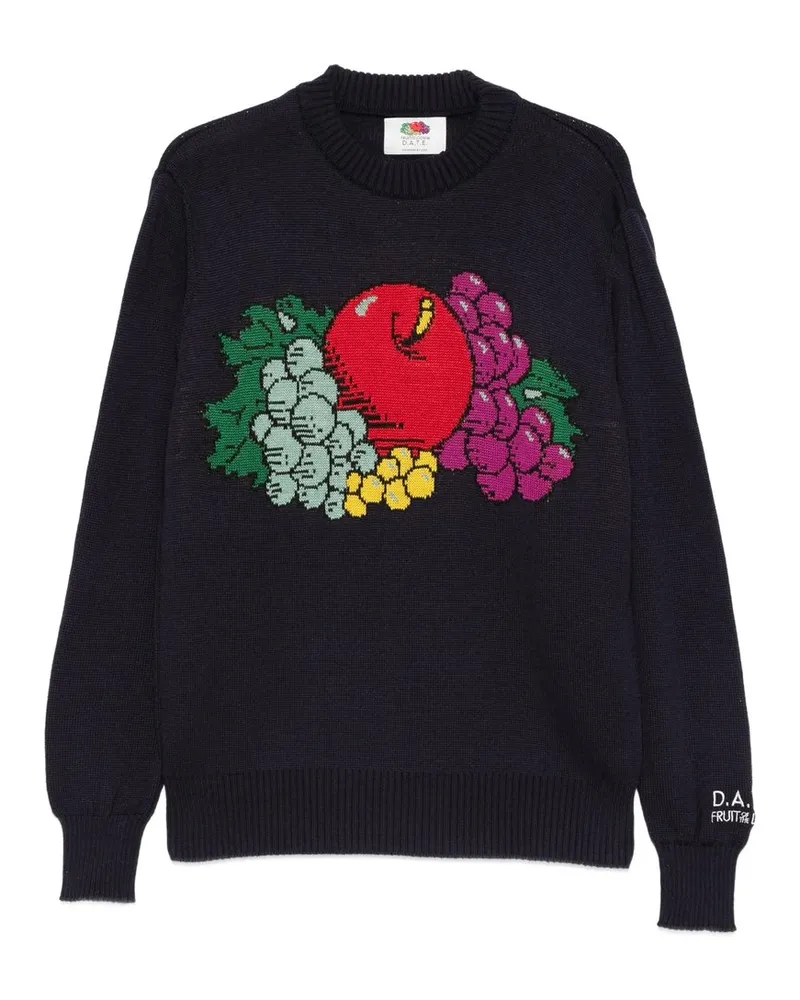 D.A.T.E. Sweater Fruit Blue Blau
