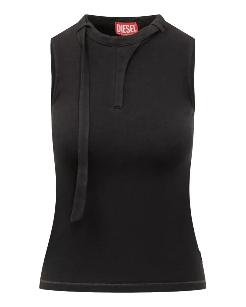 Diesel Tank Top Schwarz