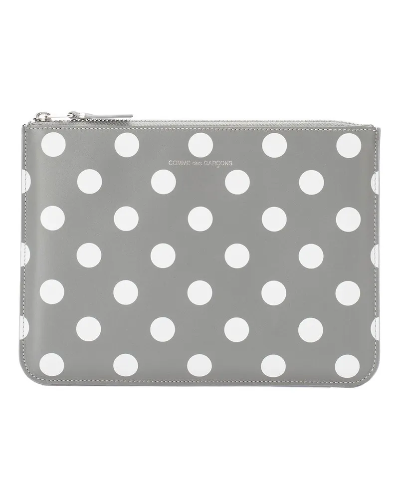 Comme des Garçons Brieftasche Grau