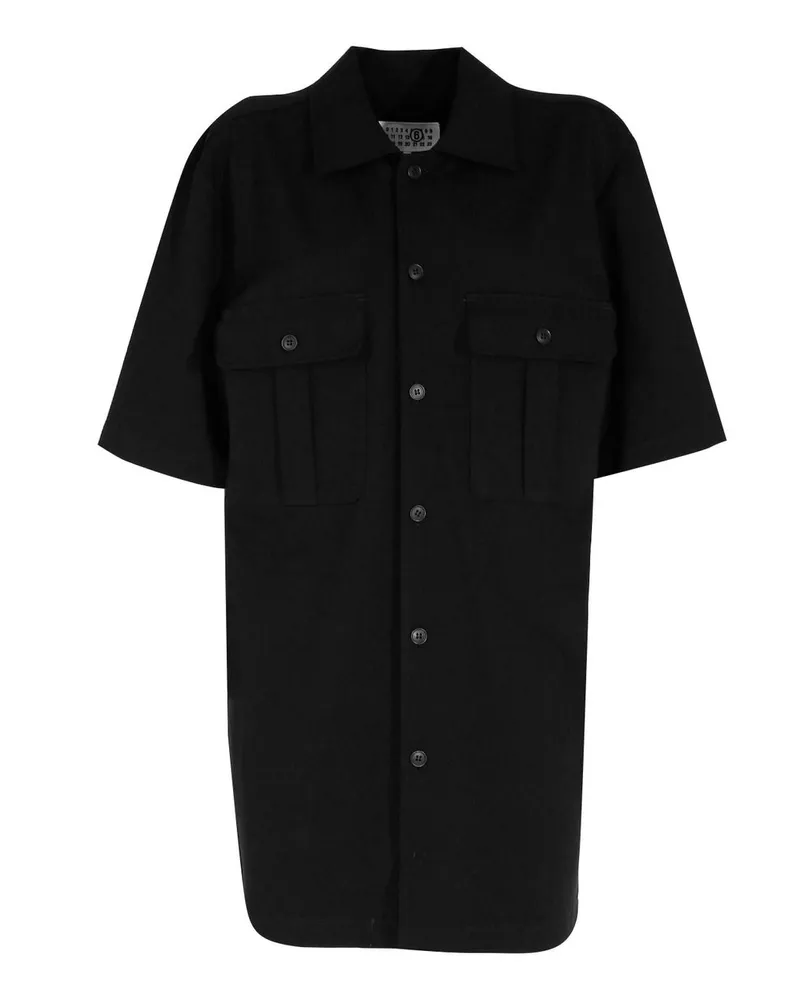 Maison Margiela Mini Dress Schwarz