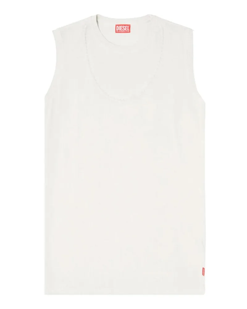 Diesel Dress Emb Grau