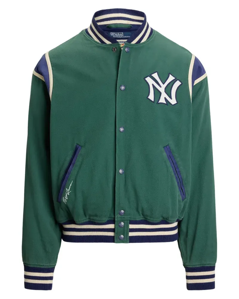 Ralph Lauren ny Yankees Woven Bomber Jacket 710b14476001 Grün