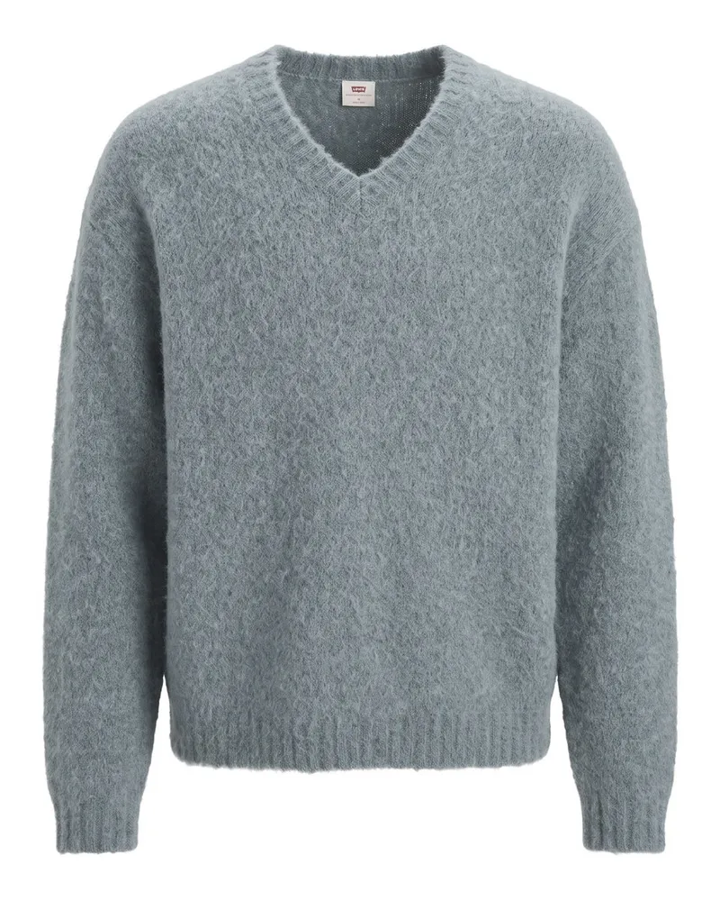 Levi's Miles Vneck Sweater Grau