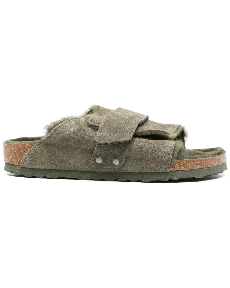 Birkenstock Kyoto Schaffell Thymian, Wildleder/Nubuk 1025698 Grün