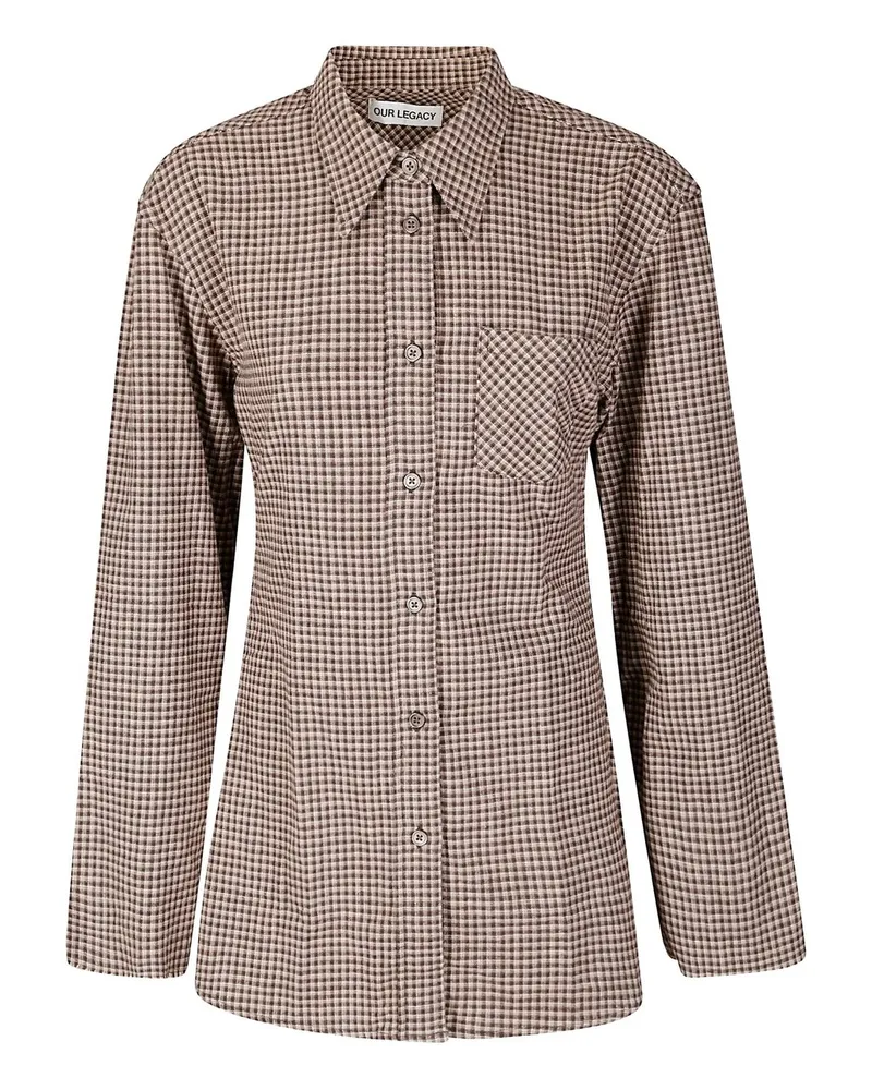 Our Legacy Daisy Shirt Braun