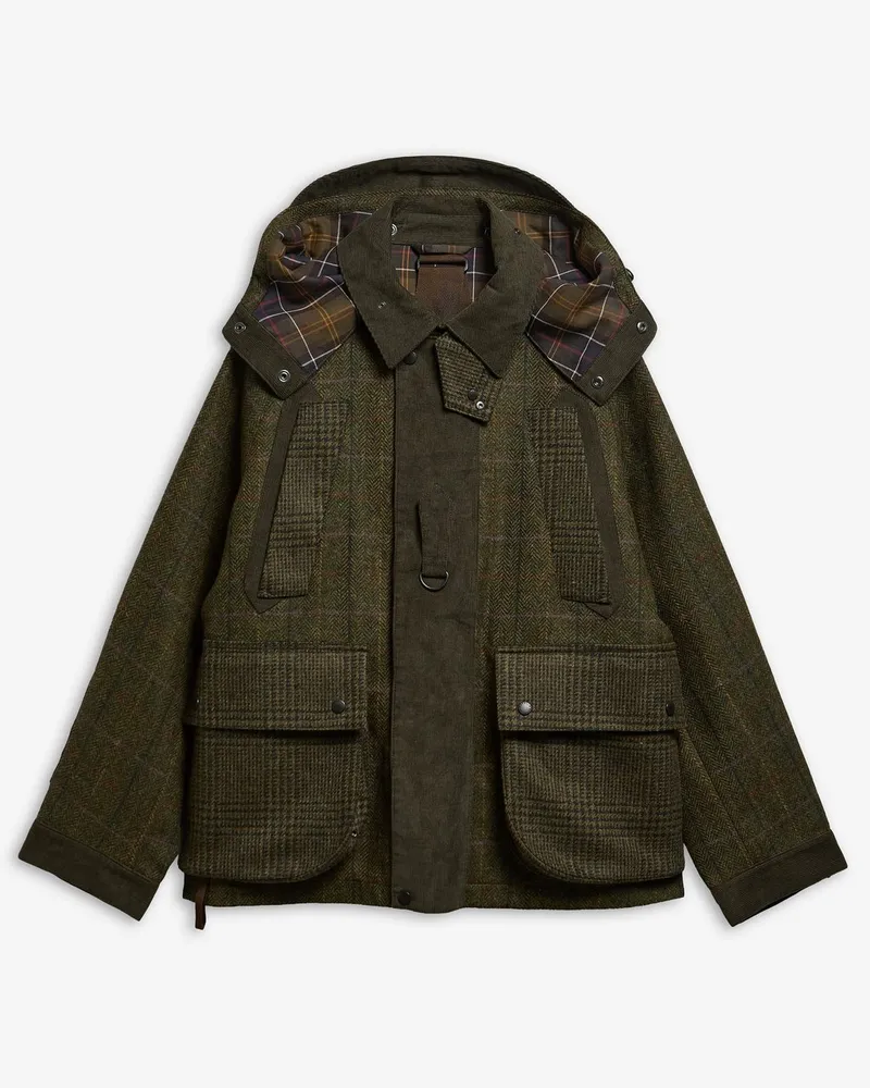 Barbour ba x Norbit Wool Jacket Grün