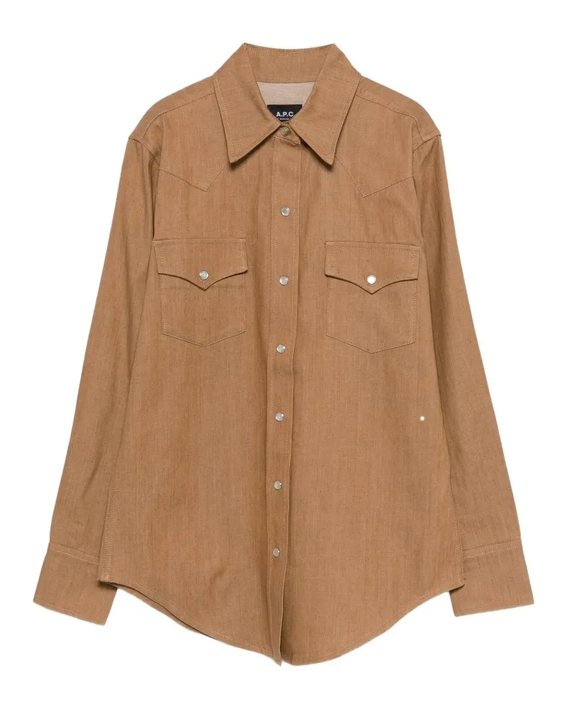 A.P.C. Chemise Western Braun