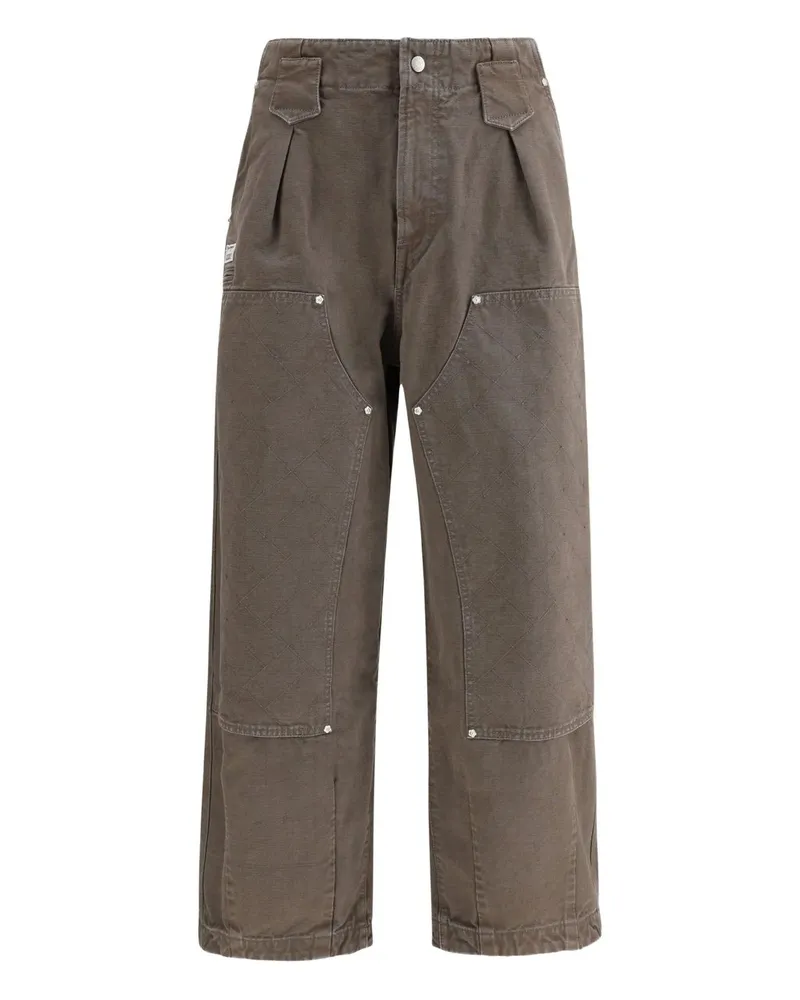 Kenzo Double Knee Pant Braun