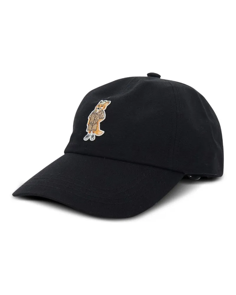 Kitsuné Dressed Fox Cap Schwarz