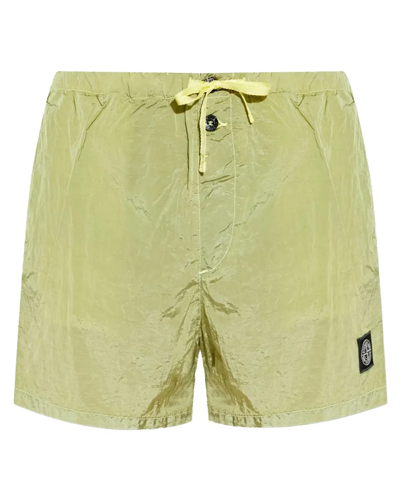 Stone Island Shorts Gelb