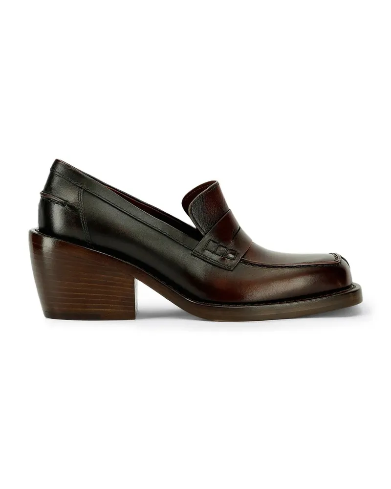 Dries van Noten Ws262 764 W.l. Shoes Q.0109 Tan Mehrfarbig