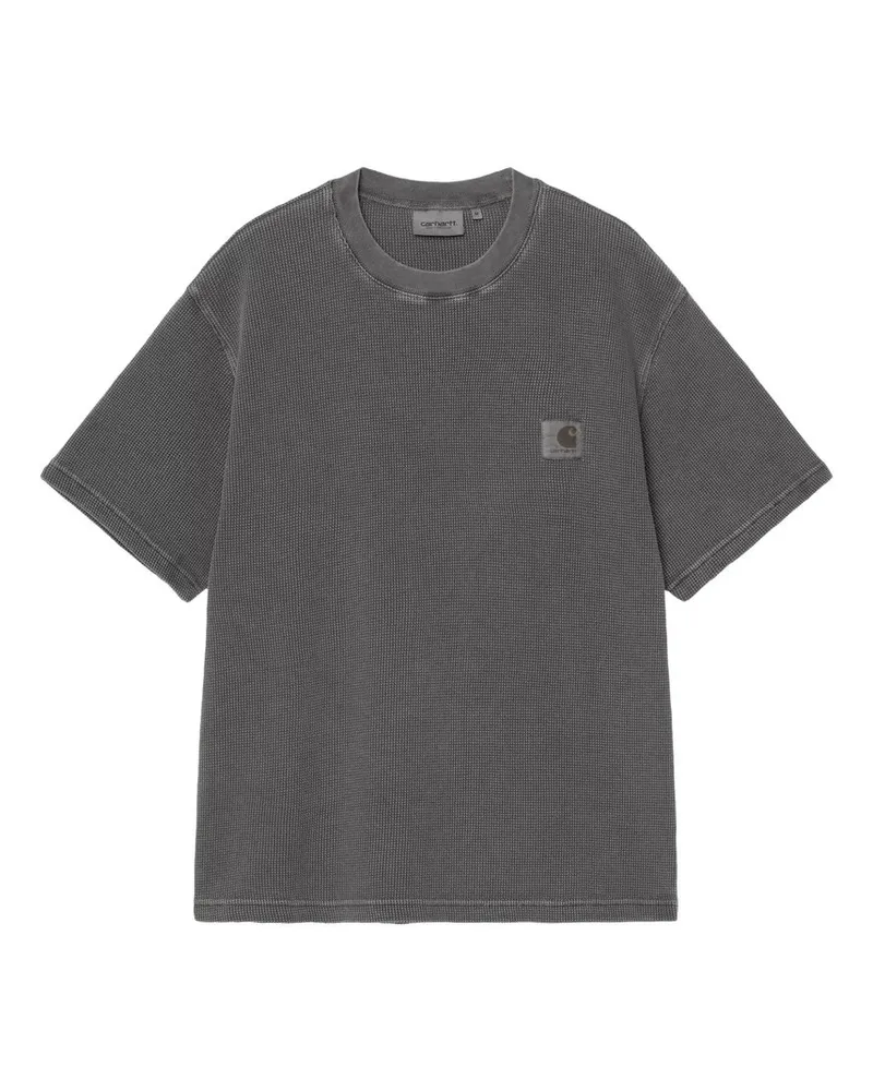 Carhartt WIP S/s Nelson Waffle T-shirt Schwarz