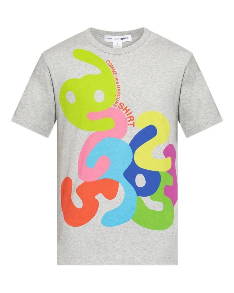 Comme des Garçons Mens T-shirt Knit Grau