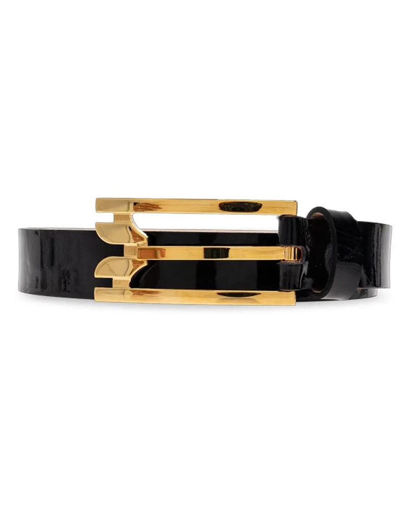 Victoria Beckham Regular Pin-buckle Belt Schwarz