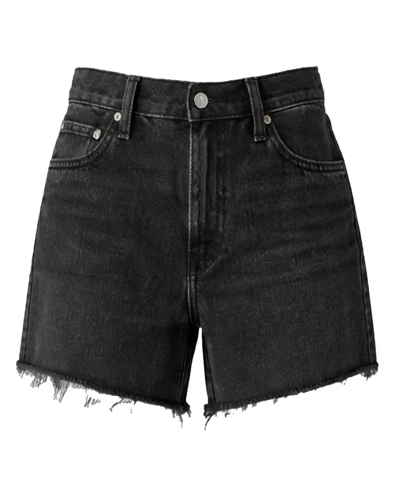 Levi's Ribcage Short Zip Shrink up Short Schwarz