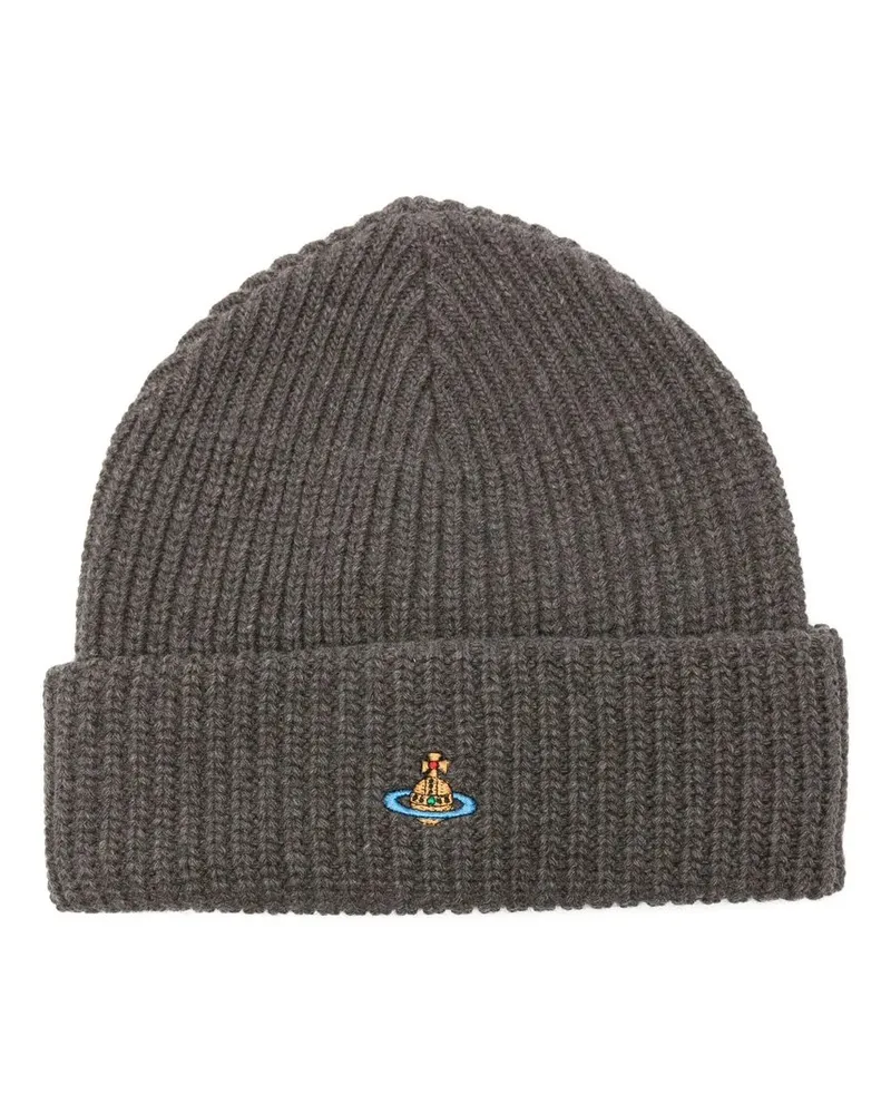 Vivienne Westwood Sporty Beanie Grau