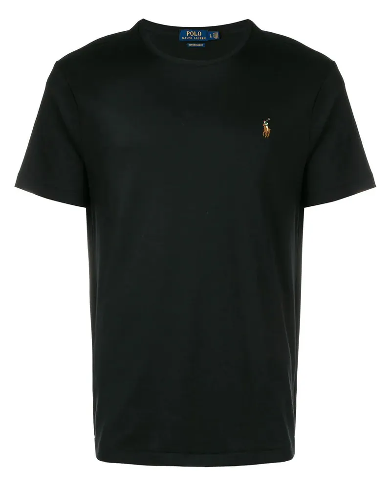Ralph Lauren Custom Slim Fit Soft Cotton T-shirt 710740727001 Schwarz