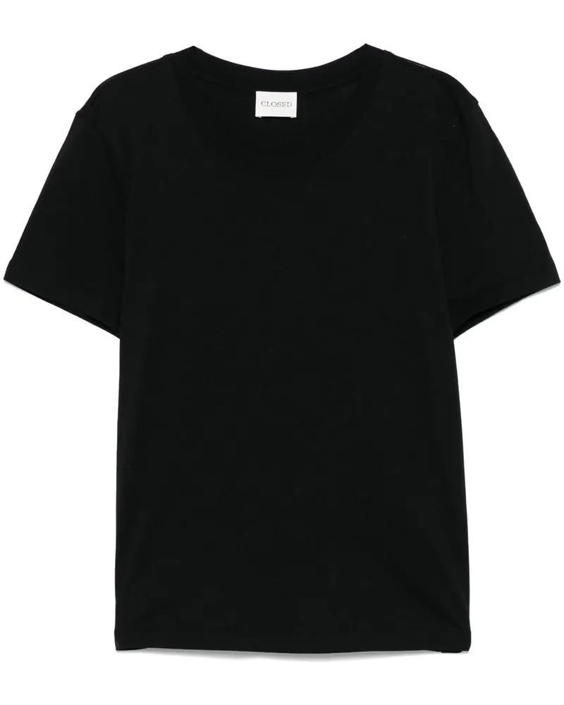 Closed Basic T-shirt Schwarz