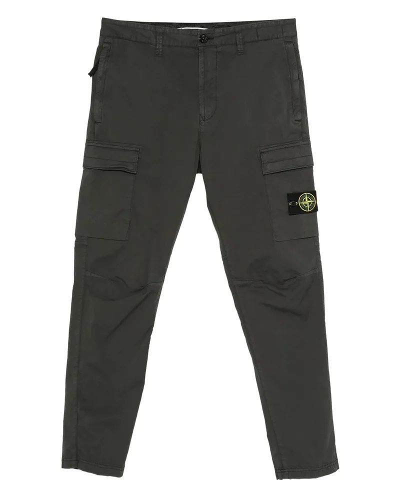 Stone Island Pant Regular Tapered Grau