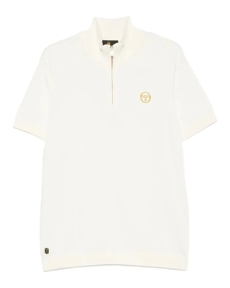 Sergio Tacchini Daytone Knit ss Polo Weiß