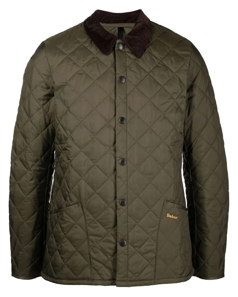 Barbour Heritage Liddesdale Quilt Grün
